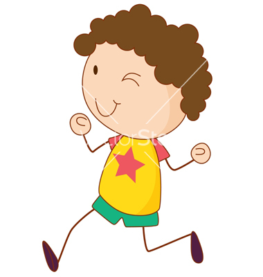 Simple child cartoon